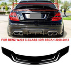 Rear Trunk Spoiler Wing for Mercedes Benz C-Class W204 (2008–2014)