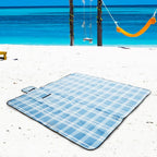 Extra Large Waterproof Picnic Blanket for Camping Beach (78x78in)