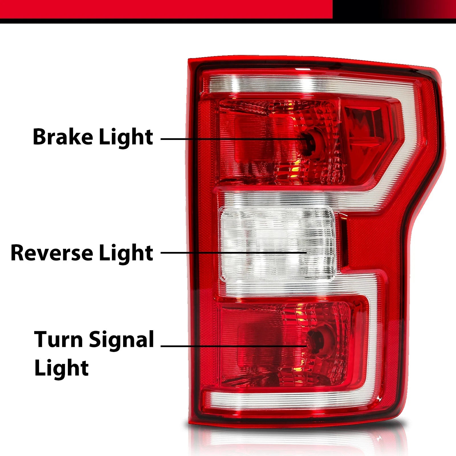 Tail Light Brake Lamp for Ford F150 (2018-2020) RH Passenger