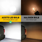 2X AUXITO 3157 3156 LED Reverse Backup Light Bulbs White 6000K