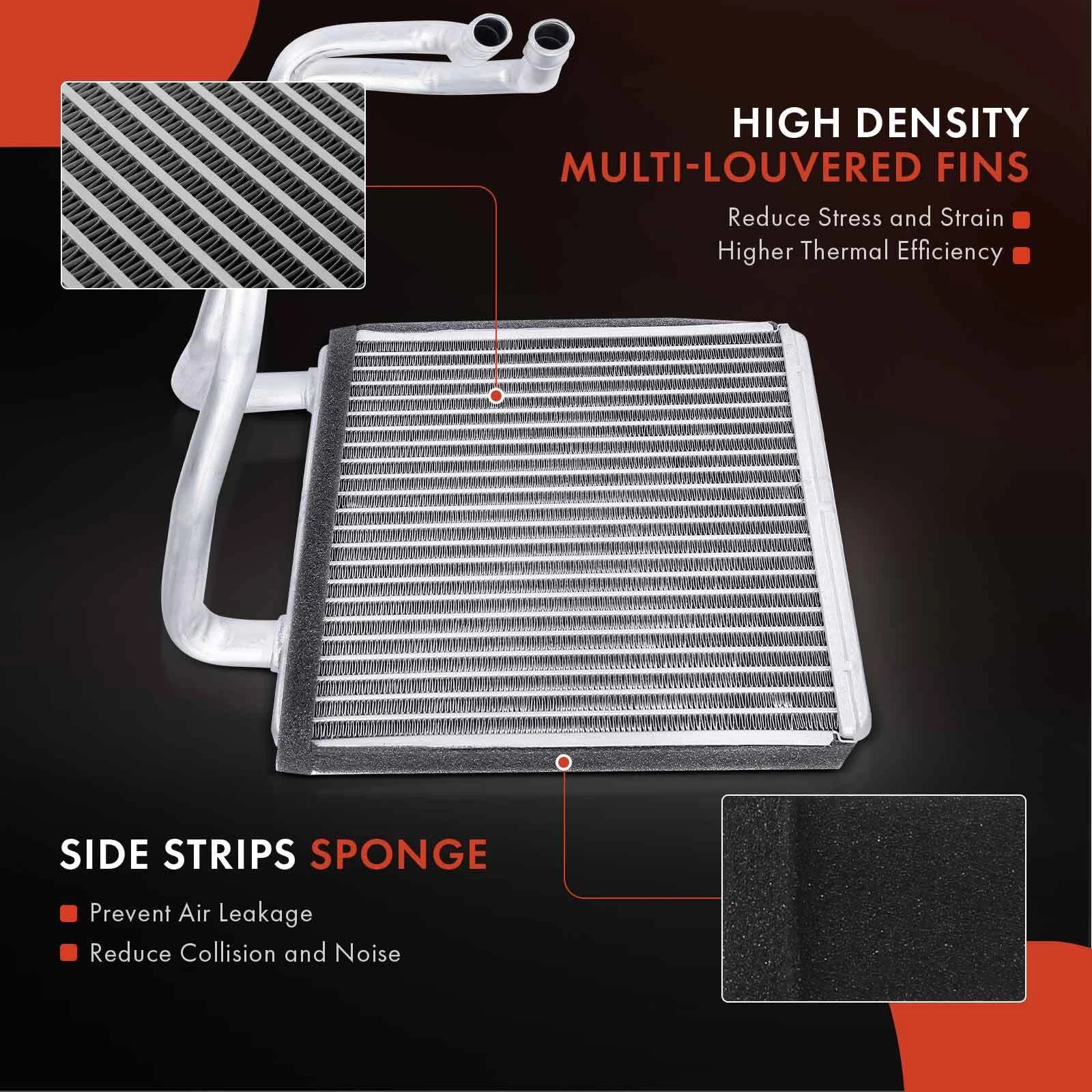 HVAC Heater Core for Kia Spectra (2007–2009) Aluminum