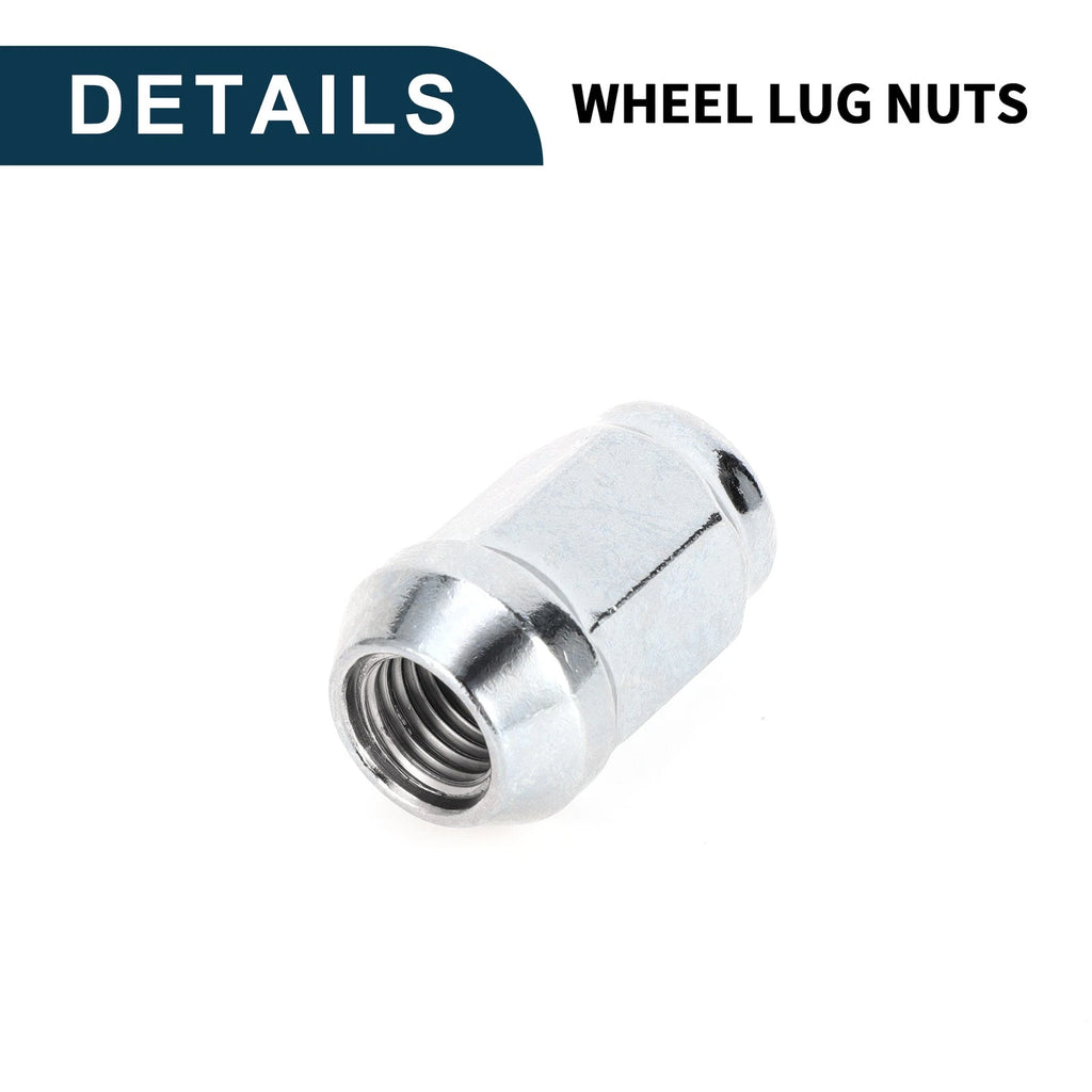 20 Pcs M12x1.5mm Wheel Lug Nuts 34mm for Hyundai Chrysler Toyota Kia