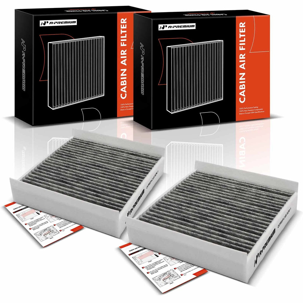 2X Activated Carbon Cabin Air Filter for Mercedes-Benz GLE350/450 (2019–2023)
