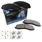 Set of 4 Akebono ProACT Front Ceramic Brake Pads for Dodge Ram 2500 3500 (2019–2022)