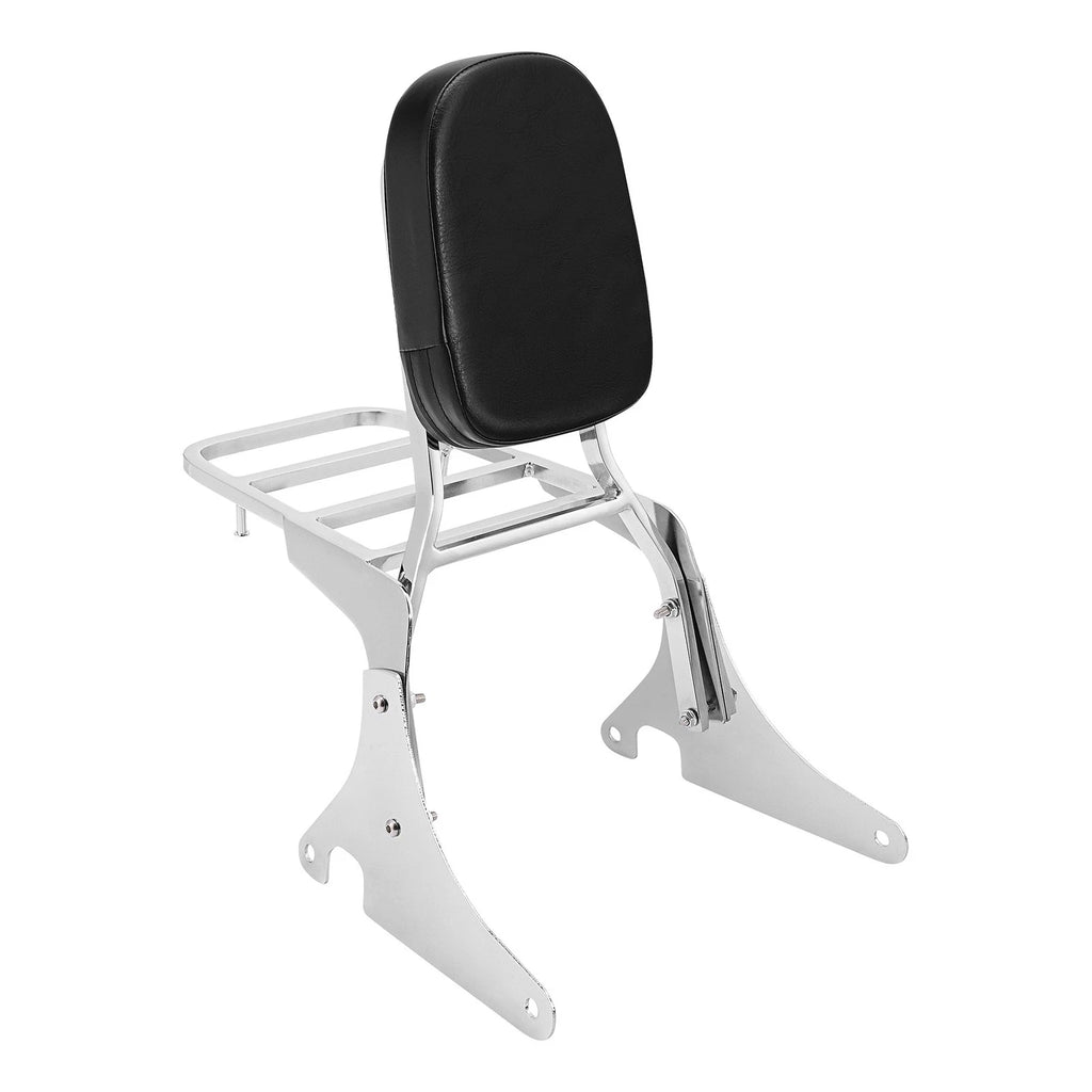 Sissy Bar Backrest with Luggage Rack for Kawasaki Vulcan VN 400 800 (1995–2012)