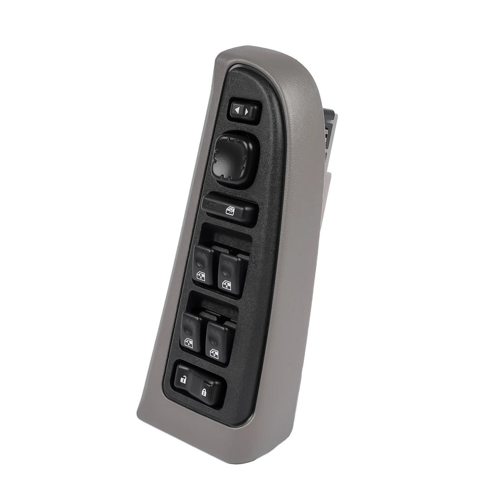 Front Left Window Switch Bezel Gray for Chevy Silverado/Avalanche/Sierra/Yukon (2007–2014)