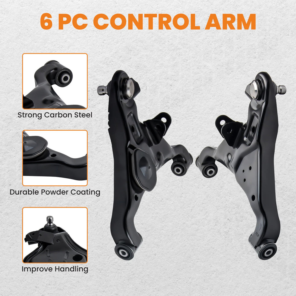 Control Arm Sway Bar Link Kit for Nissan Frontier Xterra (2005–2015)