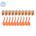 10 Piece 4000 lb Ratchet Straps 1.5" × 20' J Hook Heavy Duty Tie Downs