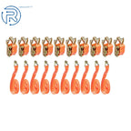 10 Piece 4000 lb Ratchet Straps 1.5" × 20' J Hook Heavy Duty Tie Downs
