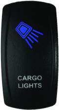 Lighted Switch Cargo Lights for DragonFire Racing (On/Off, Blue)