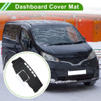 Dashboard Cover for Nissan NV200 (2010–2016) Dash Mat Carpet Black Red