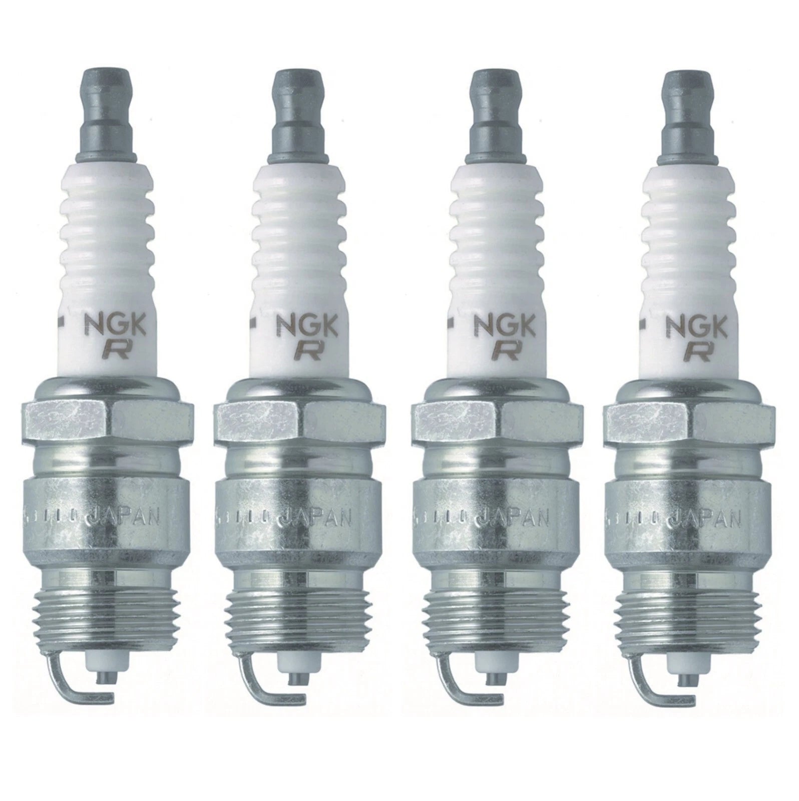 Set of 4 NGK V-Power Spark Plugs 0.034 for Ford Pinto Mercury Capri (1971–1980)