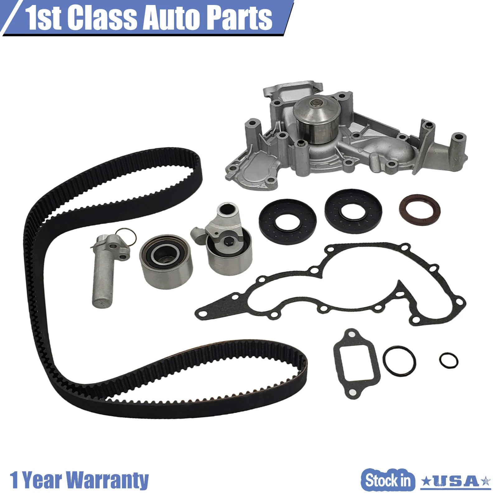 Timing Belt Water Pump Set for Lexus Toyota Tundra Sequoia (1998–2010)
