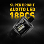 Full LED License Plate Light for Chevy Silverado GMC Sierra (2014–2023)