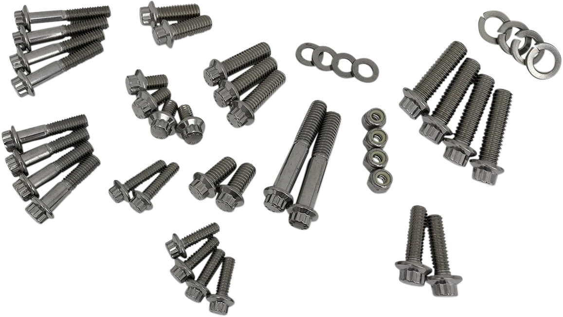 Fastener Kit for Harley-Davidson Road Glide (M8, 12-Point, Chassis/Trim)