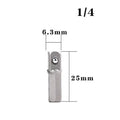 1/4" Socket Adapter for Chrome Vanadium Steel Driver