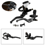 Front Brake Clutch Master Cylinder Reservoir Levers for Universal 7/8" 22mm