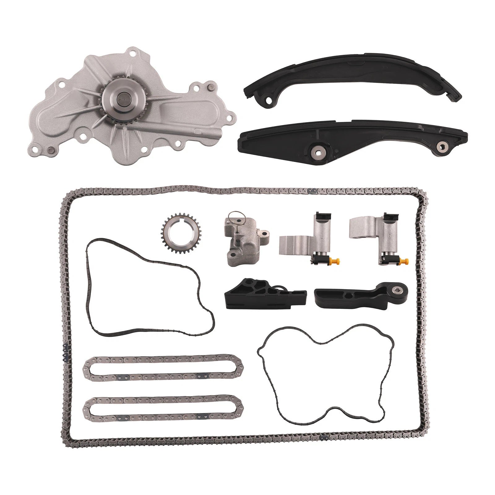 Timing Chain Kit with Water Pump for Ford Explorer Flex Taurus Lincoln (2013–2019)