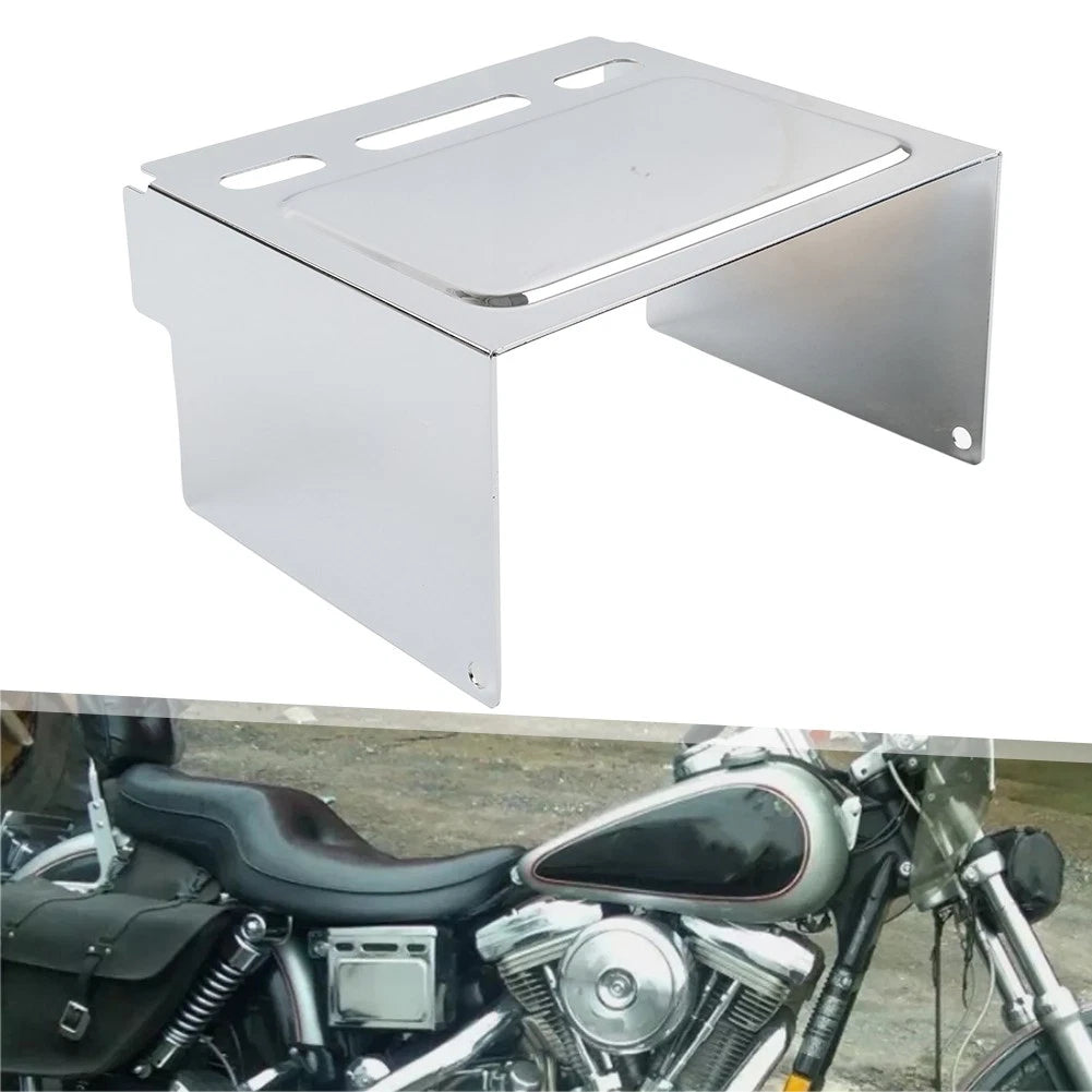 Windowed Battery Box Cover for Harley XL Sportster FXD FXDWG (1982–1999)