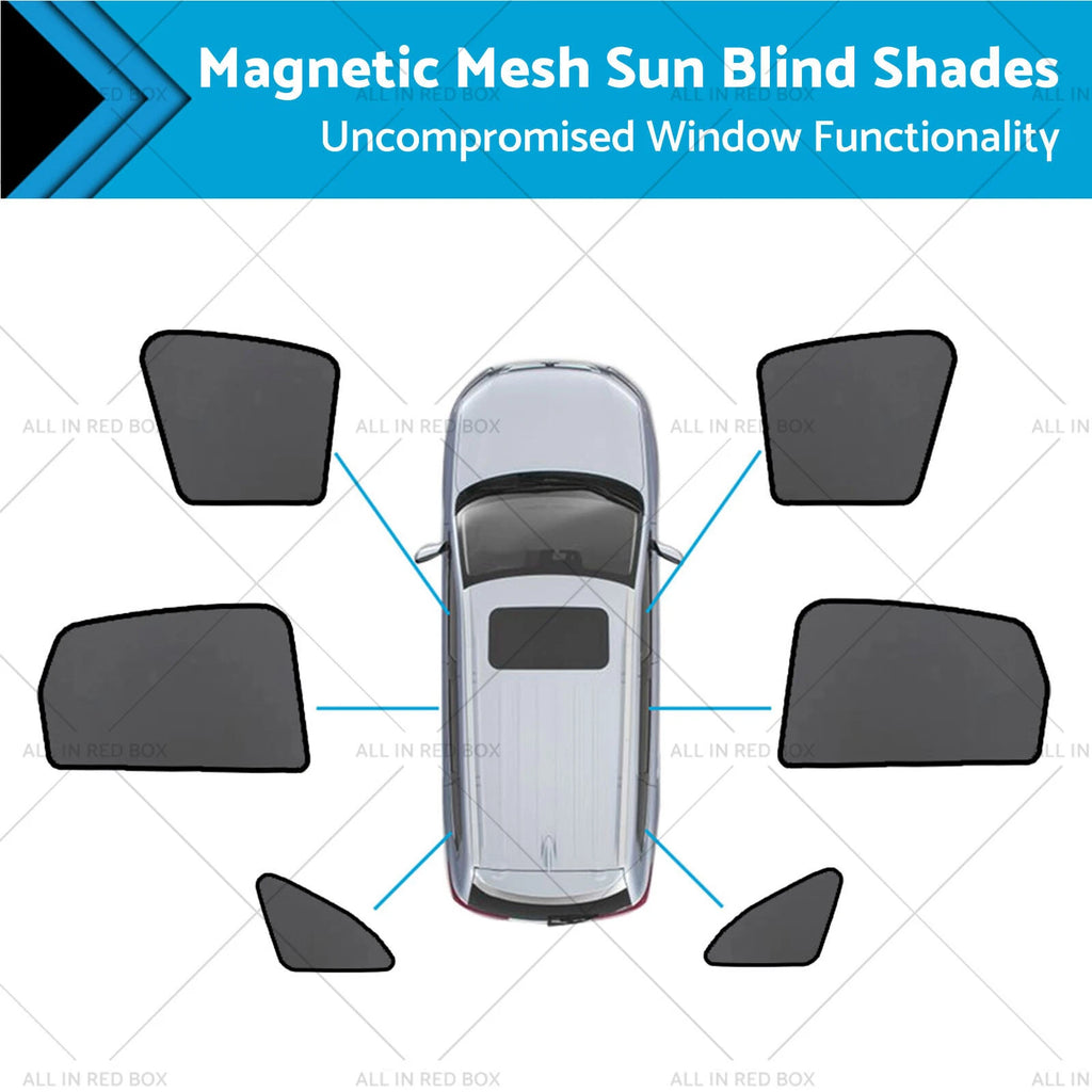 Magnetic Mesh Sun Blind Shades for Audi Q5 8R (2009–2016)