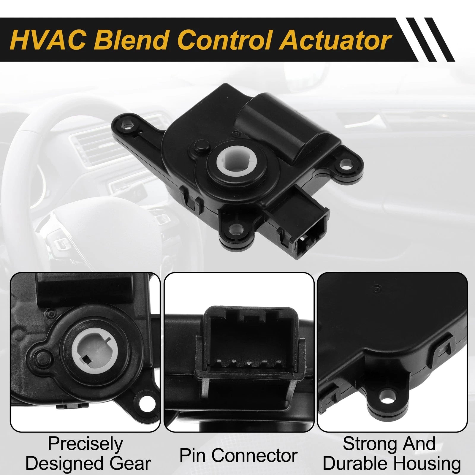 HVAC Heater Blend Door Actuator for Kia Magentis (2006–2010) No. 971252G000
