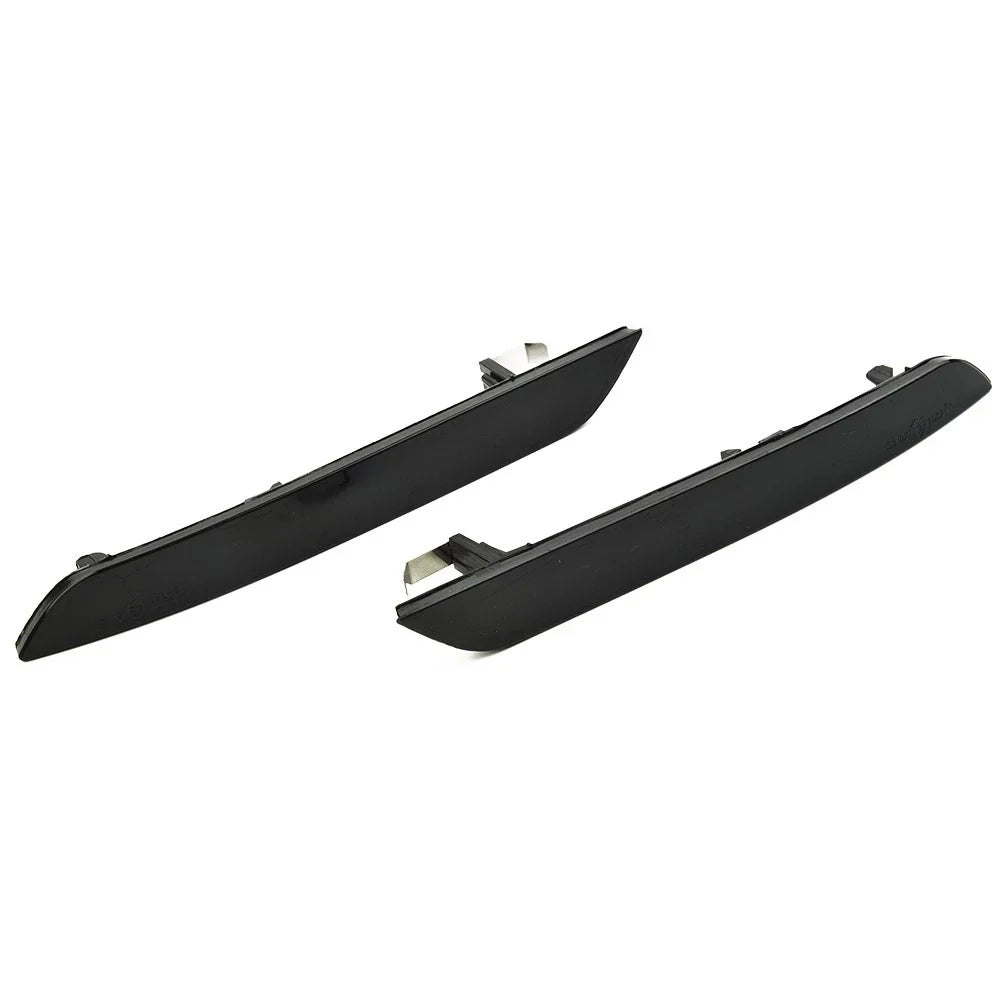 Smoked Black Side Logo Reflector Lamps