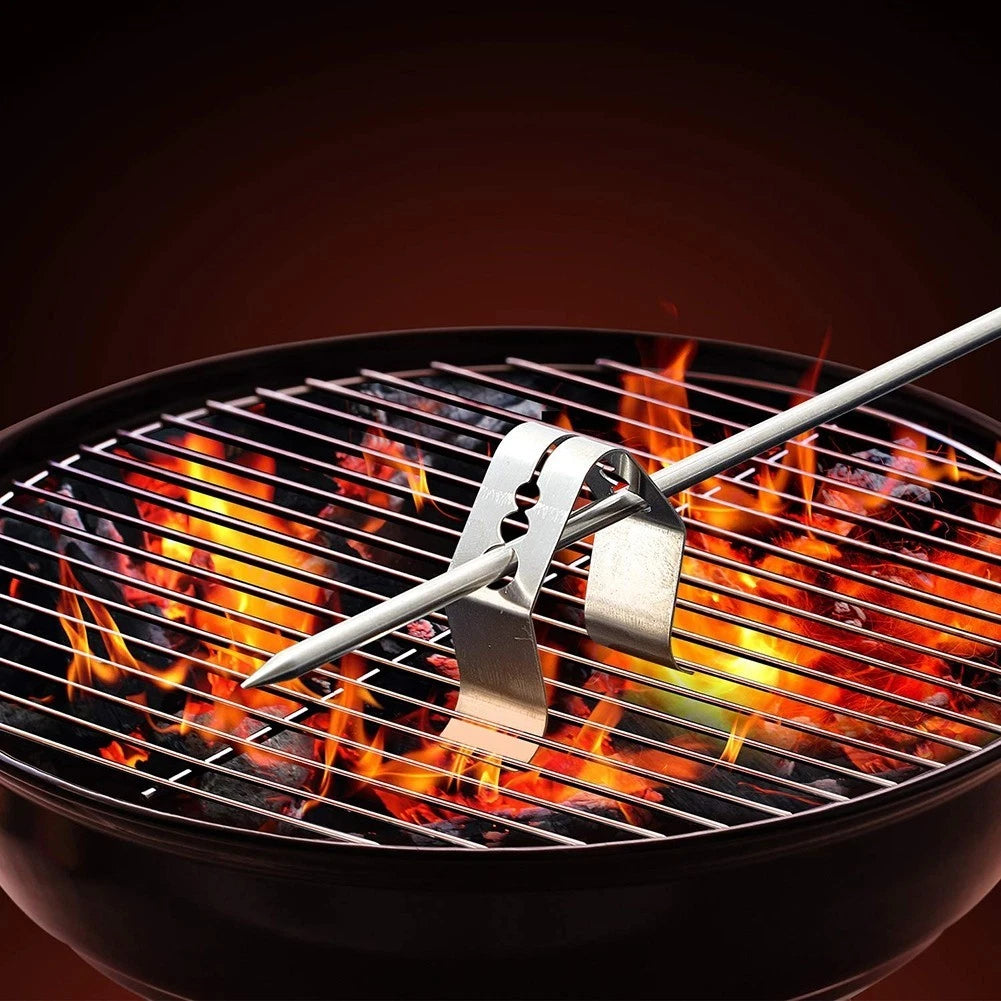 Probe Clips for BBQ Thermometer Tools (3 Holes + 1 Hole)