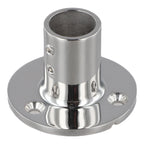 316 Stainless Steel Handrail Base for Yacht (Fits 78" or 1" Tube)