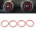 Center Console AC Vent Outlet Inner Ring Cover Trim for Audi A1 (2010–2018)