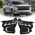 Full LED Headlights for Chevy Tahoe/Suburban (2021–2023)