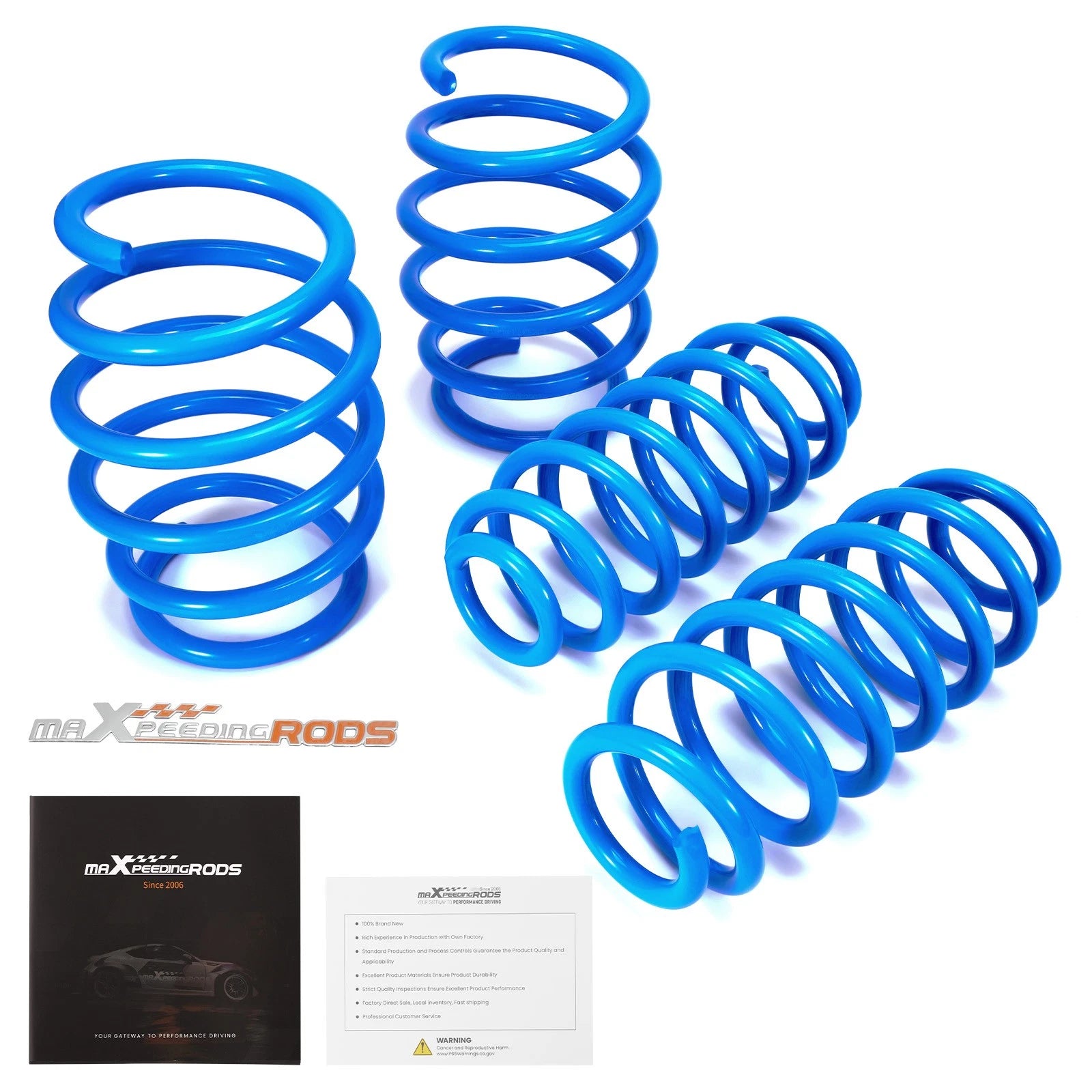 Lowering Springs for Toyota Camry FWD (XV70) (2018–2024)