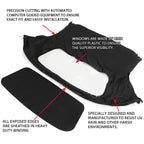 Soft Top for Porsche Boxster (1997–2002) Black Cloth, Plastic Window