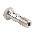 Stainless Double Banjo Bolt 3/8x24 AN3 Brake Adaptor for Car Model