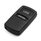2X Key Shell Keyless Entry Remote Case MR587983 for Mitsubishi 