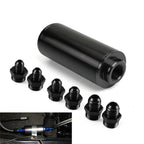 Inline Fuel Filter for Fuel Pump Mounting Bracket (AN6/AN8/AN10)