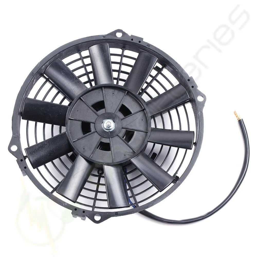 2X 9" Radiator Condenser Cooling Fan for Acura Integra (1990–2001)
