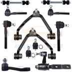 Set of 12 Front Upper Control Arm Tie Rod Ends for Ford F-150 (1997–2003)