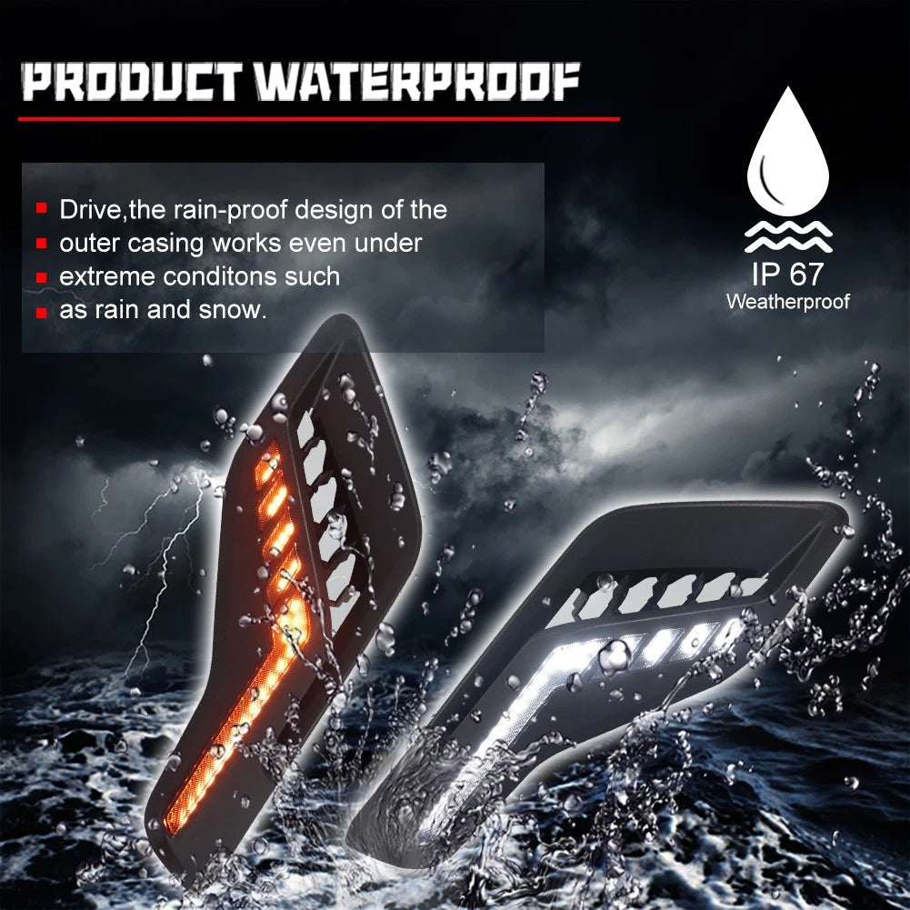 Dynamic LED Side Fender Marker Light for Ford F-150 Raptor (2022–2023)
