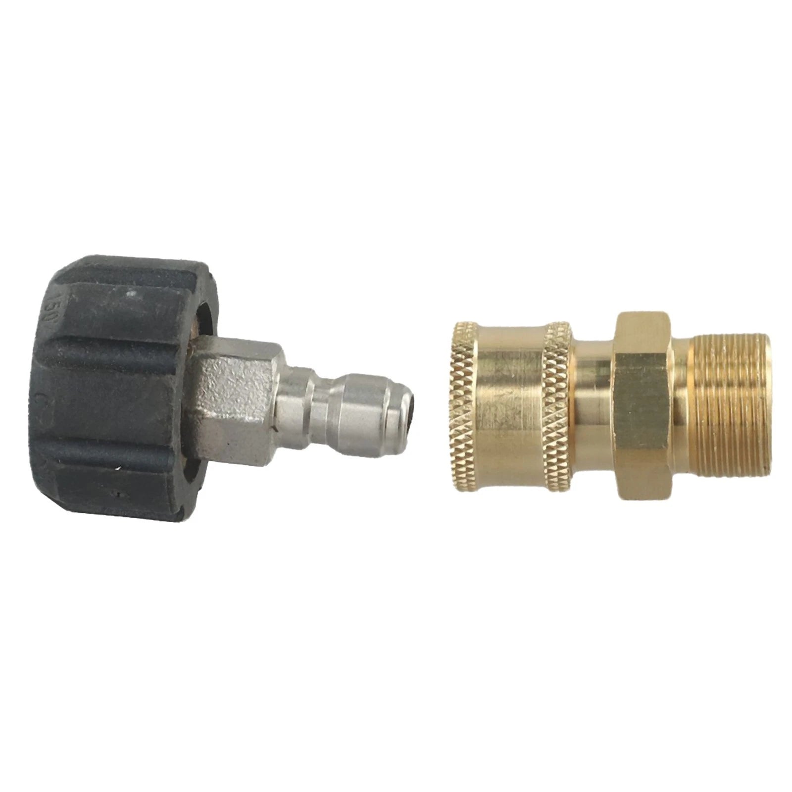 Pressure Washer Adapter Set 14mm 15mm for Hose and Pump (5000 PSI)