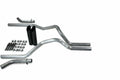 2.5" Dual Exhaust Kit for Dodge Ram 1500 (2019–2025) - Black Tips, Corner Exit