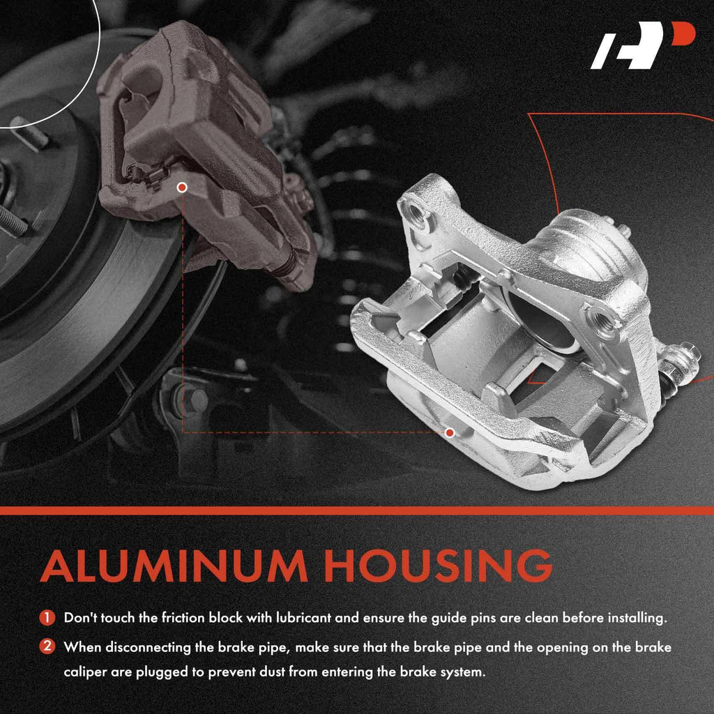 Front Disc Brake Calipers and Pads for Infiniti FX45 (2003-2005)