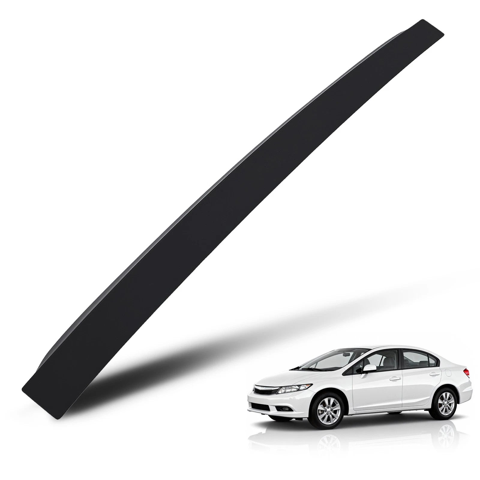 Glossy Black Roof Spoiler for Honda Civic Sedan (2006–2015)