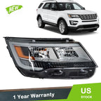 LED DRL Headlight for Ford Explorer Limited/XLT/Platinum (2016–2019) Right Side