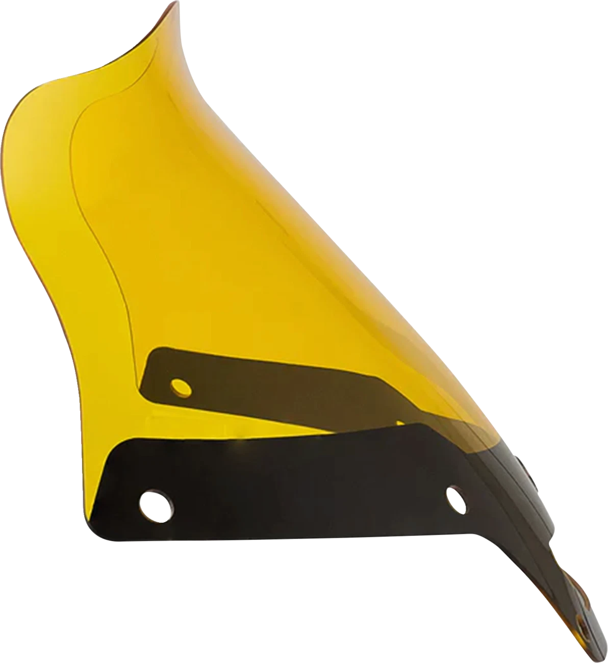 Klock Werks Kolor Flare Sport Windshield 8" Yellow for FXLRST (2018–2023)