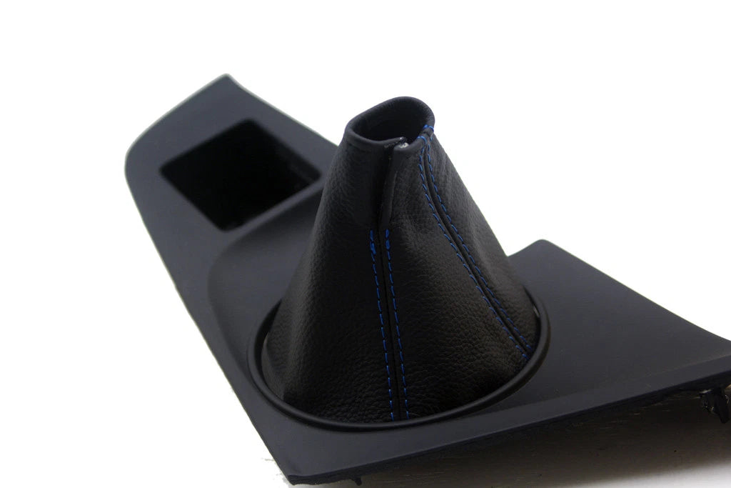 Manual Shift Boot for Toyota Supra (1993–1998) Blue Stitch Leather Synthetic