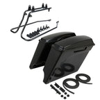 5" Stretched Hard Saddle Bags Conversion Bracket for Harley Softail (1984–2017)