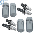 Set of 4 CAT40 ER20 Chucks for Precision Tool Holders (0.0001" Runout)