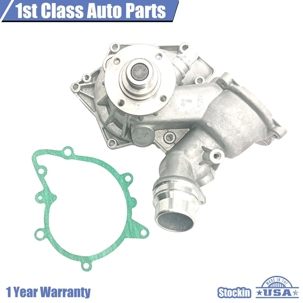 Engine Water Pump with Gasket for BMW 540i 740i 740iL (1999–2003)