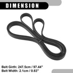 V-Ribbed Serpentine Belt No. 252123C100 for Hyundai Azera (2005–2010)