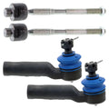 Set of 2 Mevotech Supreme Inner Outer Steering Tie Rod Ends for Lexus GX460 (2010–2023)